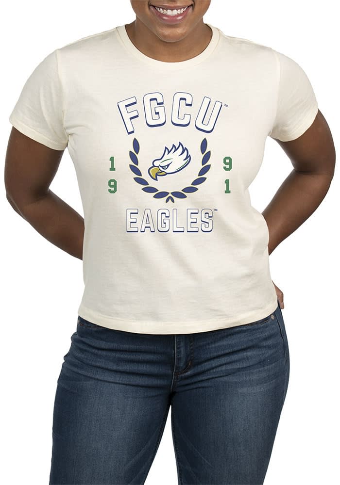 : Florida Gulf Coast Eagles Victory Vintage White T-Shirt :  Sports & Outdoors