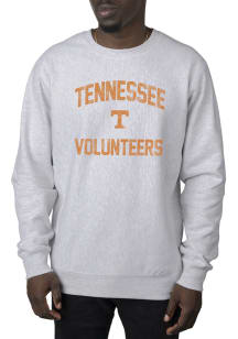 Uscape Tennessee Volunteers Mens Grey Premium Heavyweight Long Sleeve Crew Sweatshirt