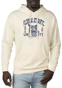 Uscape Florida Atlantic Owls Mens White Pullover Long Sleeve Hoodie