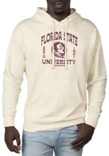 Uscape Florida State Seminoles Mens White Pullover Long Sleeve Hoodie