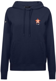 Levelwear Houston Astros Womens Navy Blue Adorn Core Hooded Sweatshirt