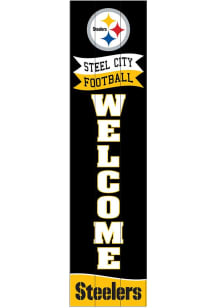 Pittsburgh Steelers Wood Yard Sign