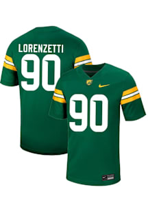Alessandro Lorenzetti  Nike Baylor Bears Green Football NIL Name And Number Football Jersey