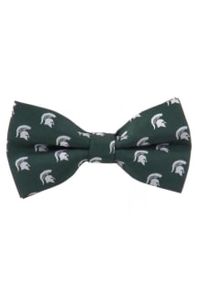 Repeat Logo Michigan State Spartans Mens Tie - Green