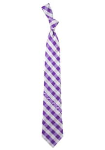 TCU Horned Frogs Check Mens Tie