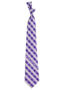 K-State Wildcats Check Mens Tie