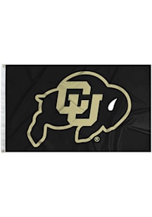Colorado Buffaloes LOGO Silk Screen Grommet Flag - Black
