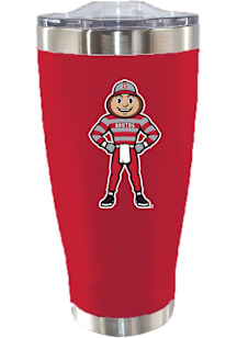 Ohio State Buckeyes 20oz Stainless Steel Mascot Stainless Steel Tumbler - Red