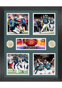 Philadelphia Eagles 2024 Super Bowl Champions Memorable Moments Plaque