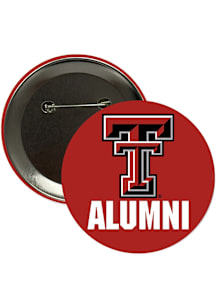Texas Tech Red Raiders 3" Alumni Button - Red