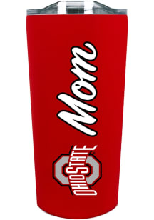 Red Ohio State Buckeyes 18oz Soft Touch Mom Stainless Steel Tumbler