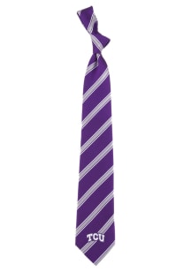 TCU Horned Frogs Woven Polyester Mens Tie