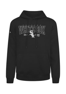 Levelwear Chicago White Sox Mens Black Podium Textbook Long Sleeve Hoodie