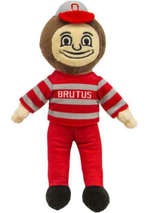 Red Ohio State Buckeyes 8 Inch Mascot Plush