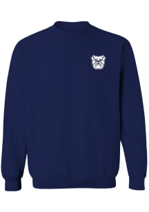 Vive La Fete Butler Bulldogs Womens Navy Blue Impressions Crew Sweatshirt