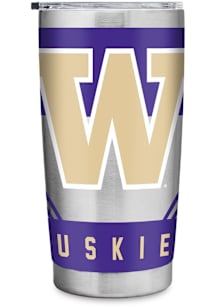 Washington Huskies 20oz Stainless Steel Tumbler - Silver