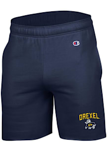 Mens Drexel Dragons Navy Blue Champion Powerblend Shorts