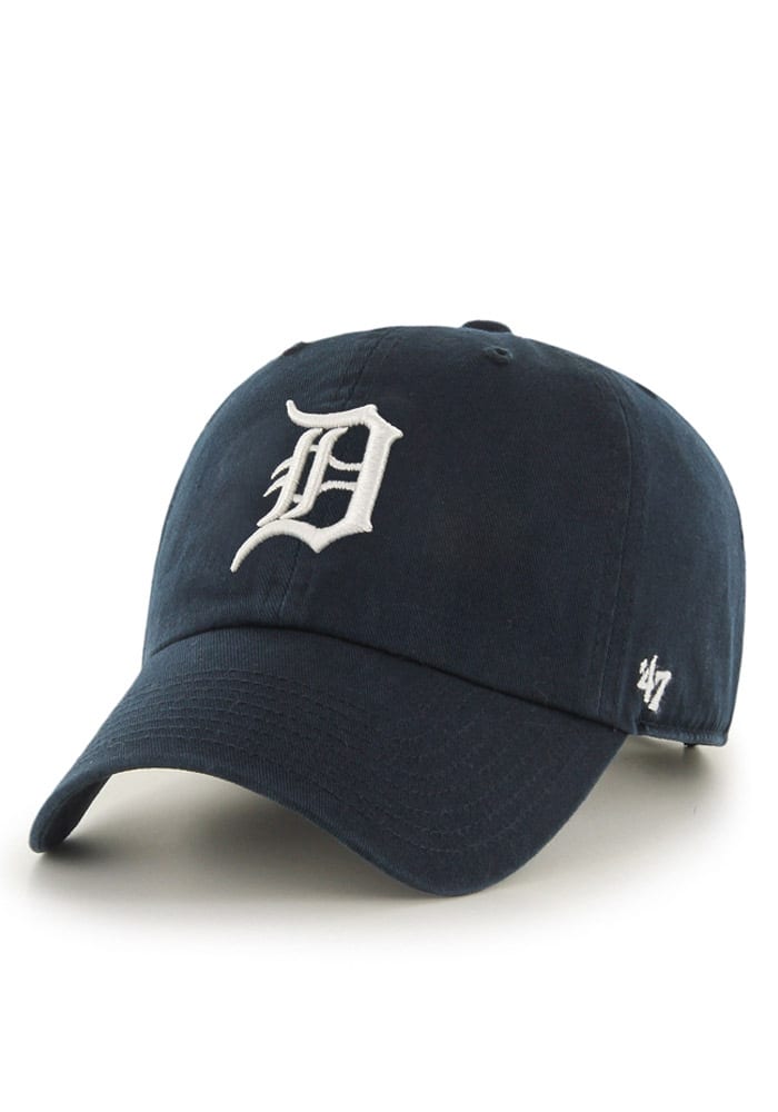 47 Detroit Tigers Clean Up Adjustable Hat - Navy Blue