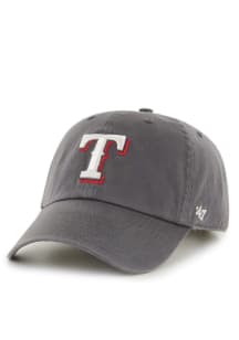 47 Texas Rangers Clean Up Adjustable Hat - Charcoal