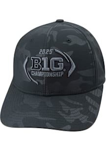 Summit Sportswear Black Big Ten Big Ten Championship The C Adjustable Hat