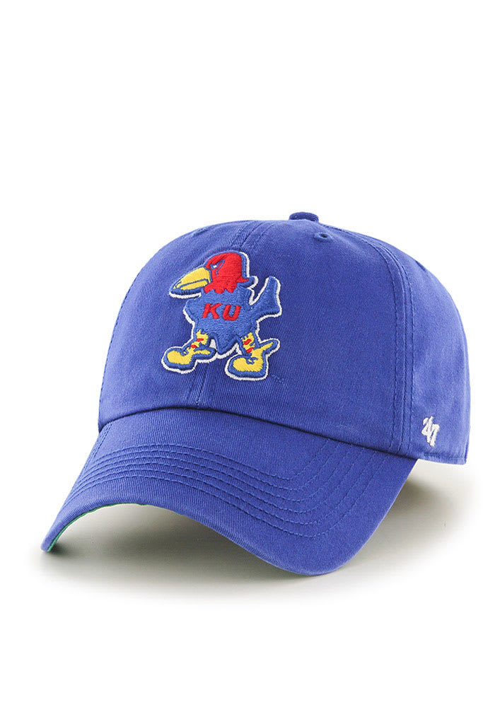 Kansas Jayhawks 1929 `47 Franchise Blue 47 Fitted Hat