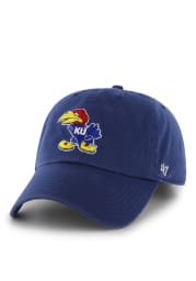 47 Kansas Jayhawks 1941 Clean Up Adjustable Hat - Blue