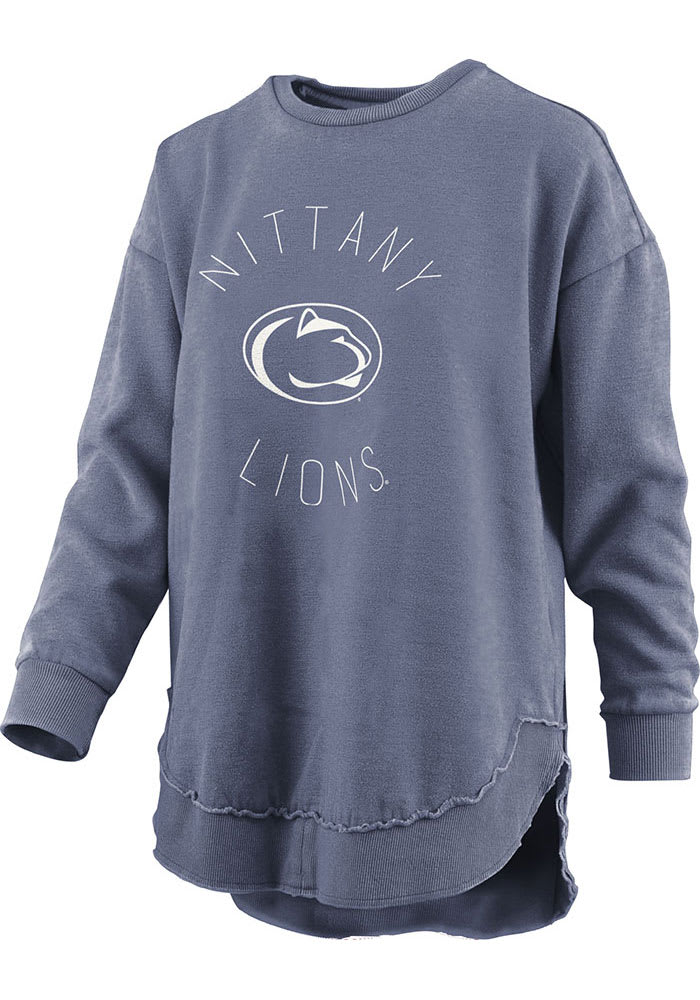 Penn State Nittany Lions Womens Navy Blue Bakersfield Crew Sweatshirt