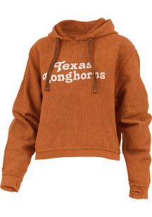 Pressbox Texas Longhorns Womens Burnt Orange California Dreaming Hooded Sweatshirt