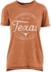 Pressbox Texas Longhorns Womens Burnt Orange Ella Seal Short Sleeve T-Shirt