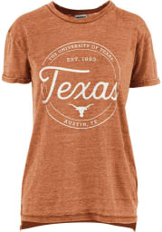 Texas Longhorns Womens Burnt Orange Ella Seal Short Sleeve T-Shirt
