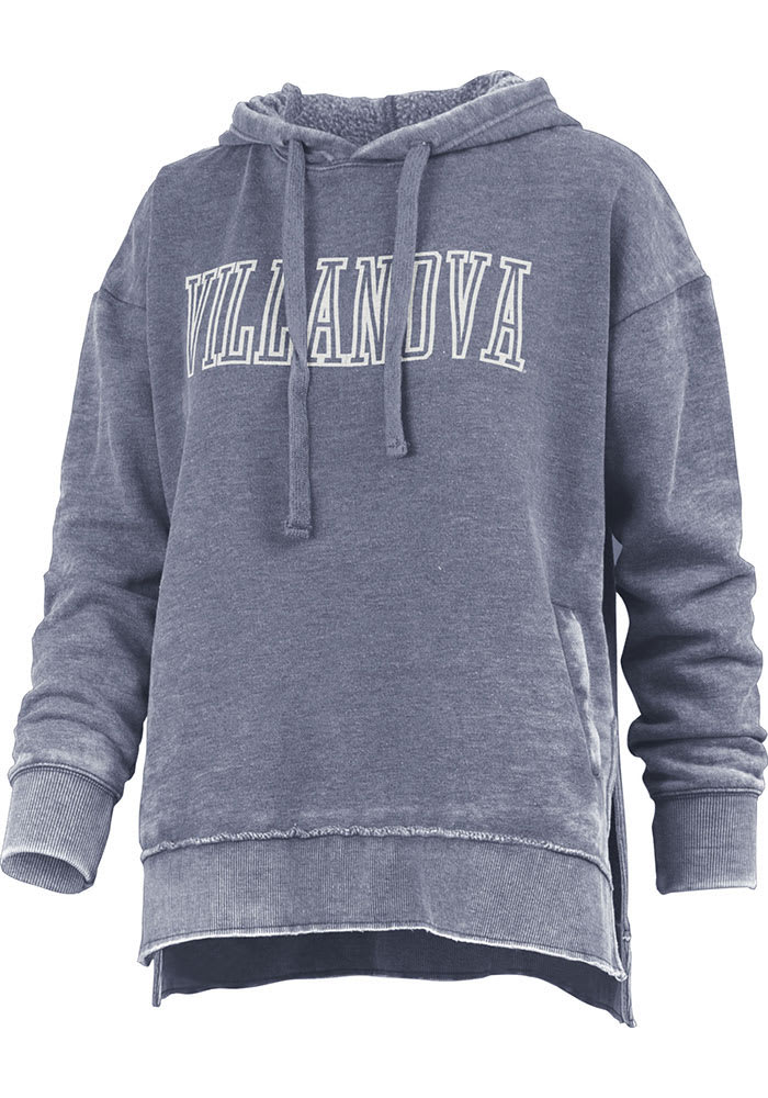 Villanova Wildcats Womens Navy Blue Marni Hooded Sweatshirt