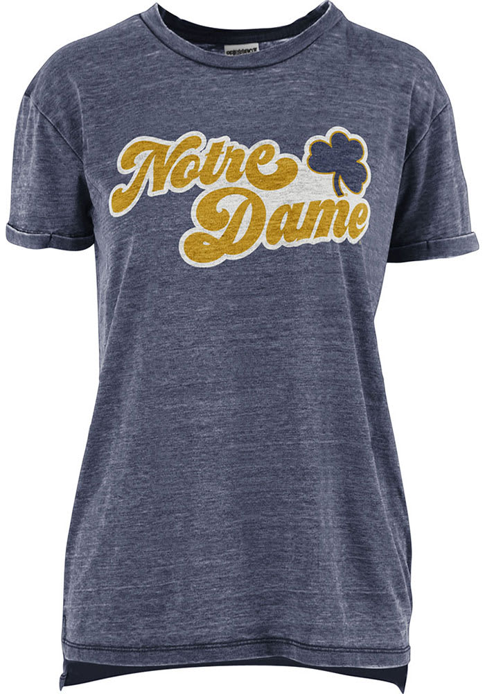 New Era / Women's Dallas Cowboys Burnout Navy T-Shirt