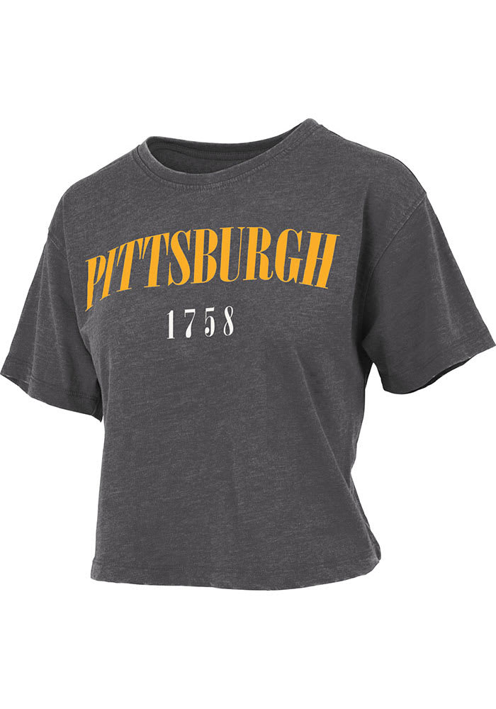 Pittsburgh Womens Black Short Sleeve T-Shirt