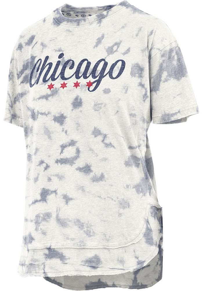 Chicago Womens Navy Blue Short Sleeve T-Shirt