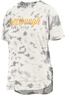 Pittsburgh Womens Black  Short Sleeve T-Shirt