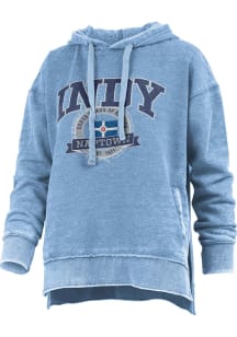 Pressbox Indianapolis Womens Blue Naptown Hooded Sweatshirt