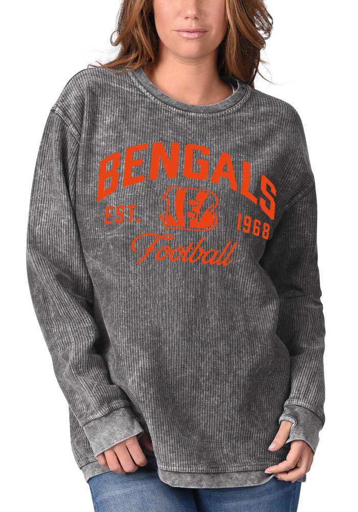 Nike Women's Cincinnati Bengals Arch Team Black Crew Sweatshirt