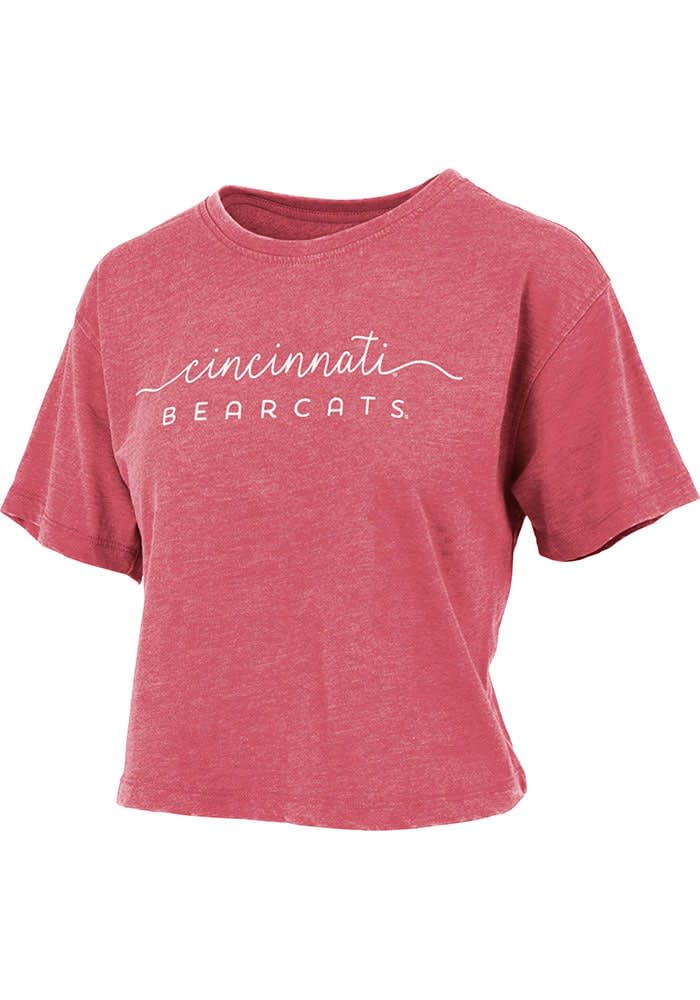 New Era Women's Atlanta Falcons Burnout Red T-Shirt