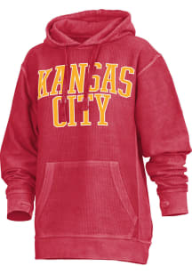 Kansas City W Red Southlawn Long Sleeve Corded Hood