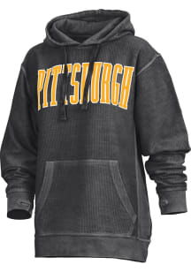 Pittsburgh W Southlawn Black Long Sleeve Corded Hood