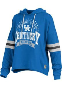 Pressbox Kentucky Wildcats Womens Blue Moonstone Hooded Sweatshirt