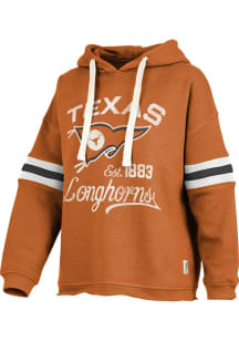 Pressbox Texas Longhorns Womens Burnt Orange Super Hooded Sweatshirt