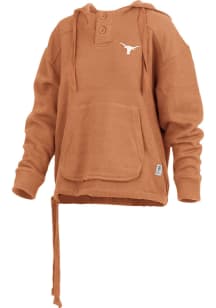 Pressbox Texas Longhorns Womens Burnt Orange Keisha Hooded Sweatshirt