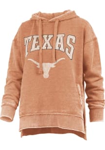 Pressbox Texas Longhorns Womens Burnt Orange Caldwell Hooded Sweatshirt