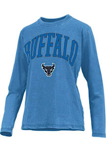 Pressbox Buffalo Bulls Womens Blue New Zealand LS Tee