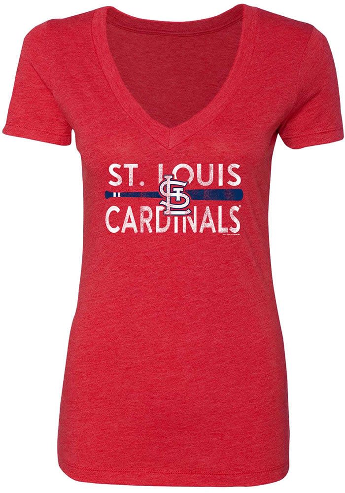 St Louis Cardinals Tri-Blend Grey T-Shirt by '47 Brand