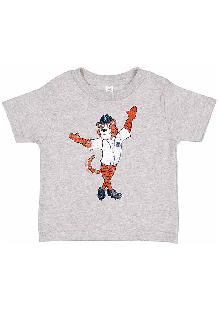 Toddler Navy Detroit Tigers on The Fence T-Shirt Size:3T