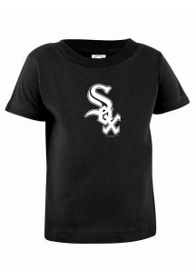 Chicago White Sox Infant Primary Logo Short Sleeve T-Shirt Black