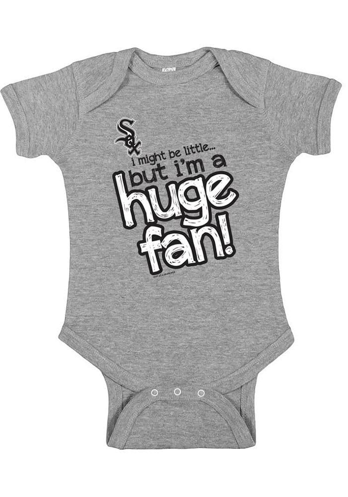 Infant Black Chicago White Sox Power Hitter Romper