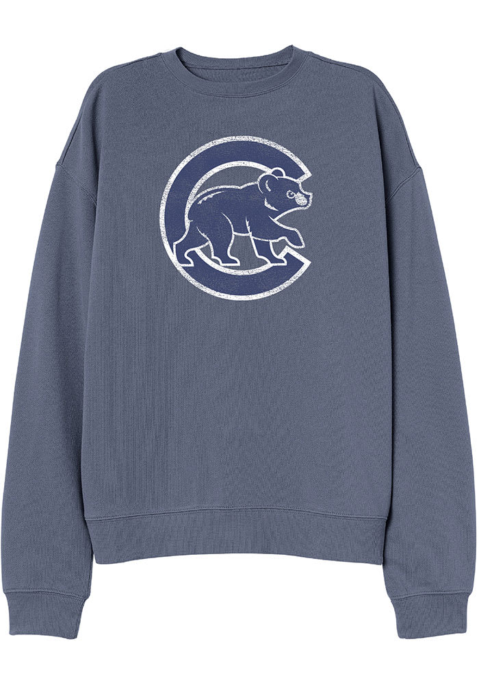 New Era Chicago Cubs Retro Crew Neck Sweatshirt